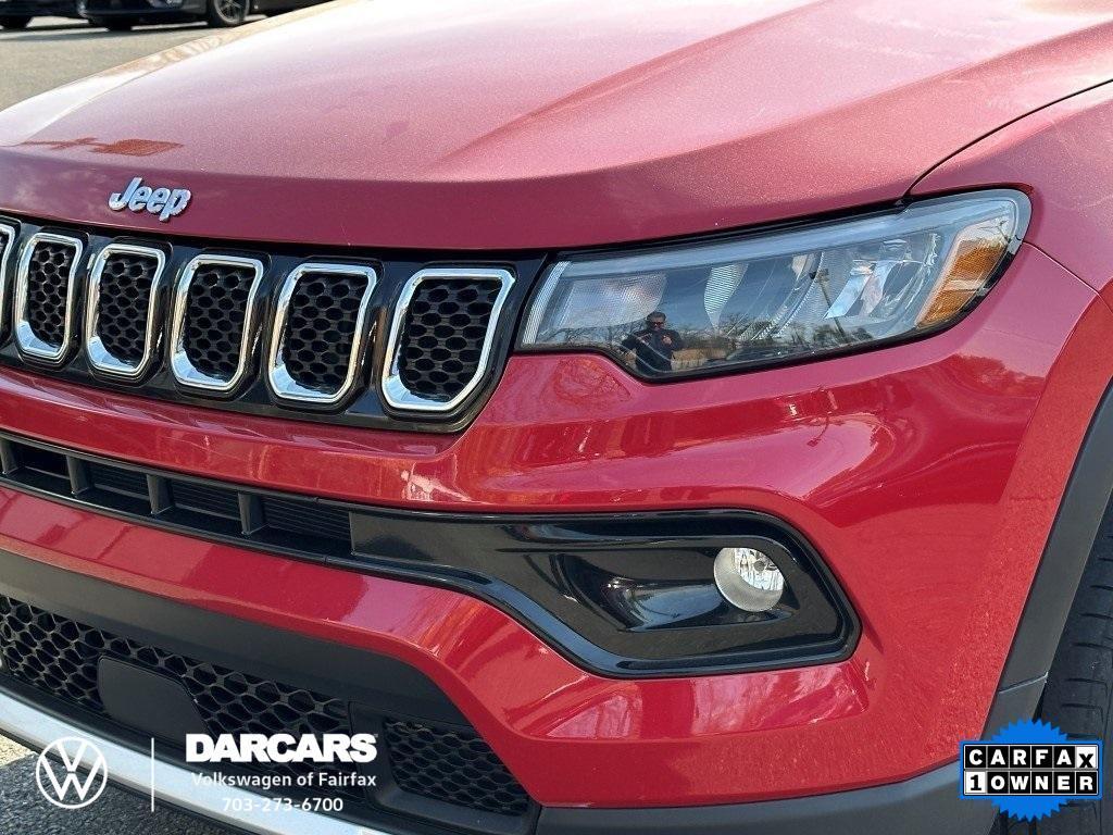 used 2023 Jeep Compass car, priced at $20,606