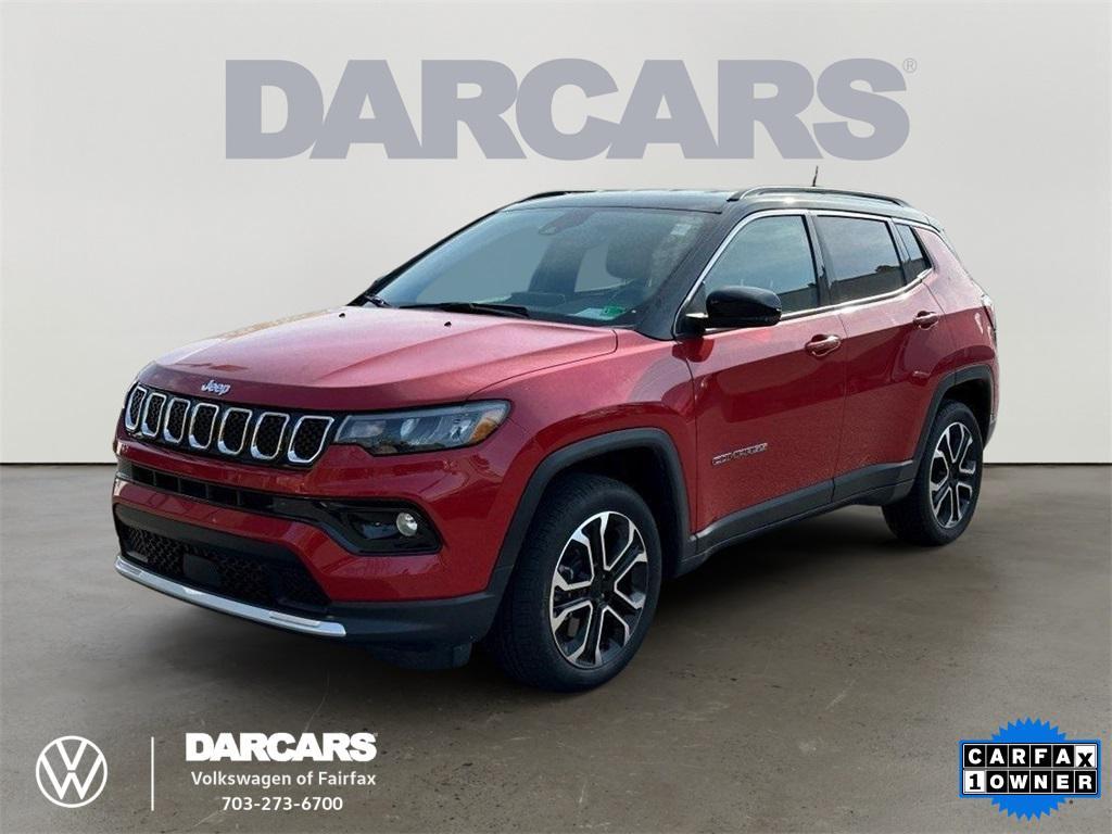 used 2023 Jeep Compass car, priced at $20,606
