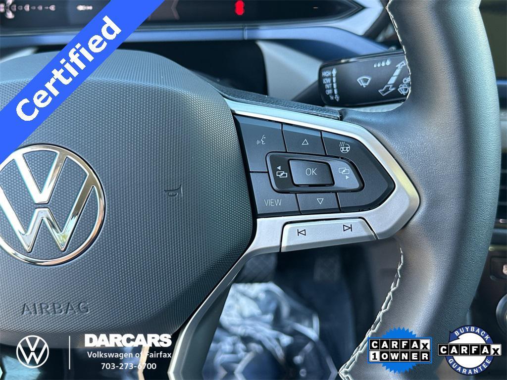 used 2024 Volkswagen Taos car, priced at $24,295