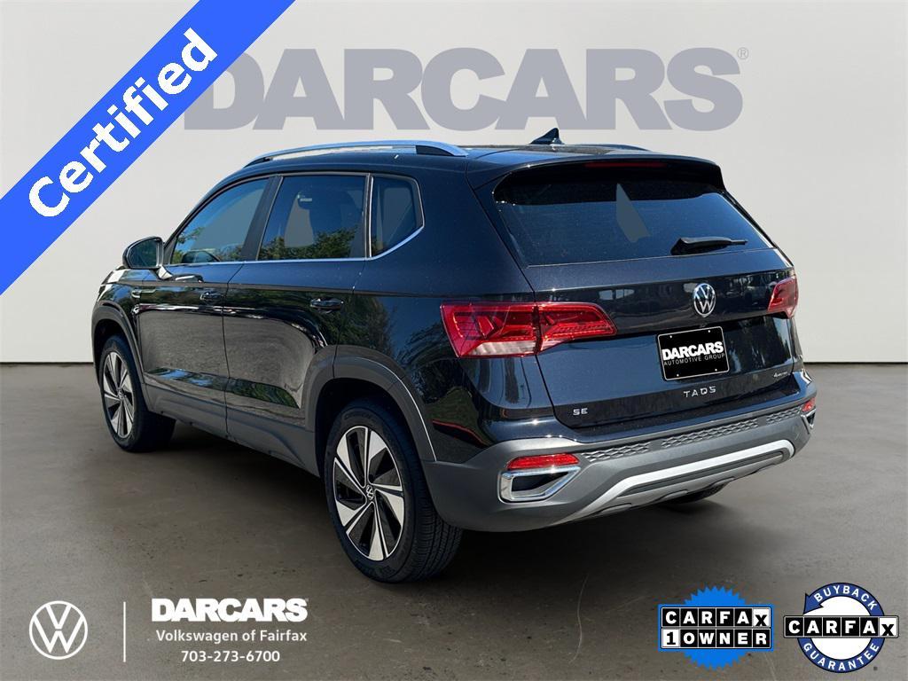 used 2024 Volkswagen Taos car, priced at $24,295