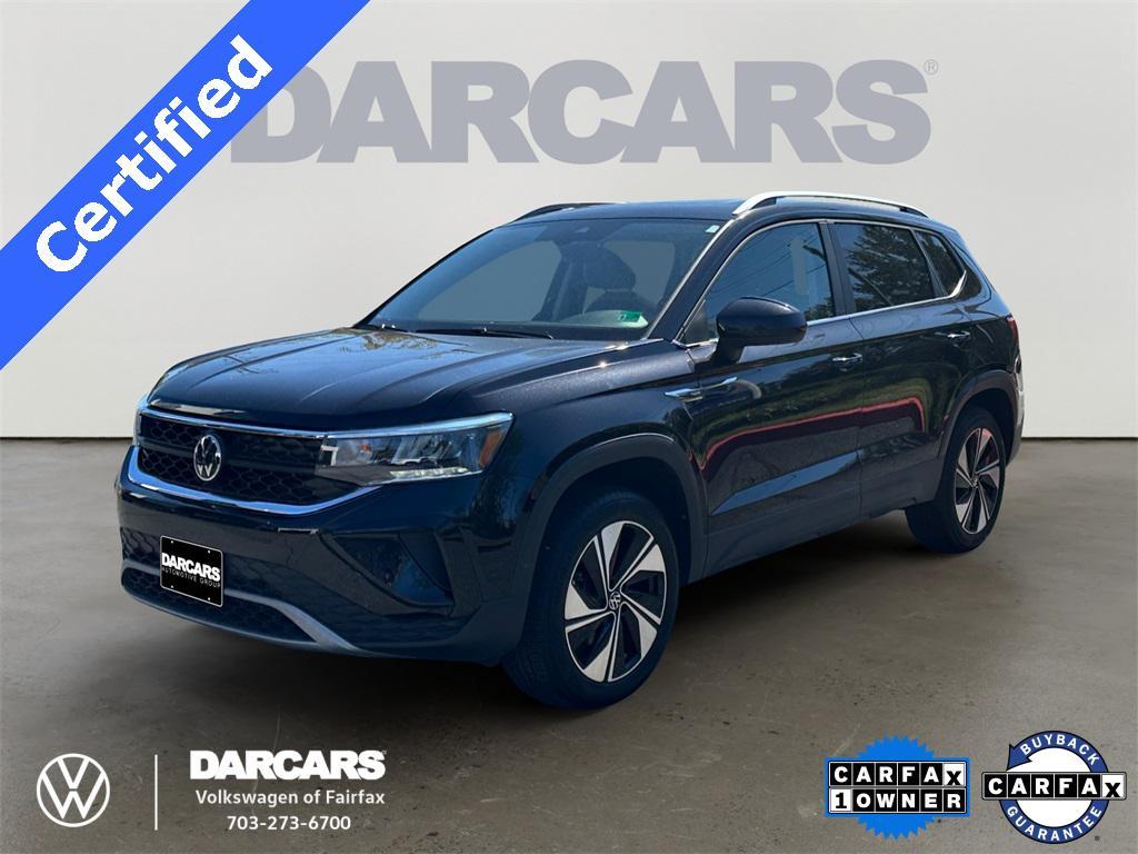 used 2024 Volkswagen Taos car, priced at $24,295