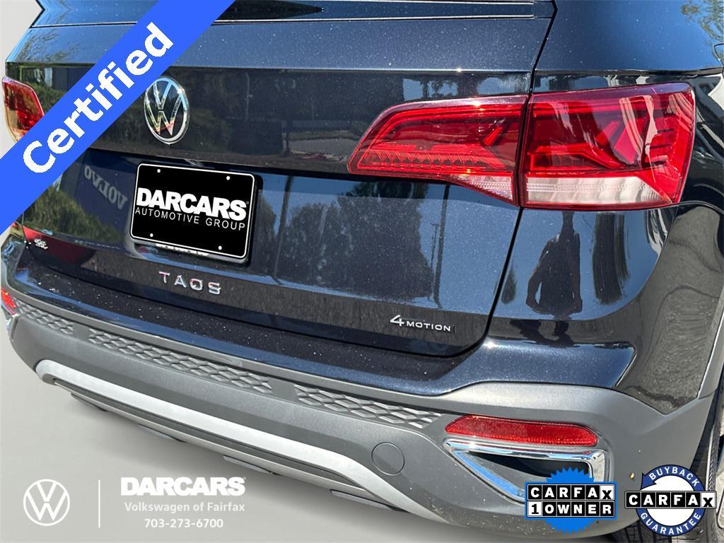 used 2024 Volkswagen Taos car, priced at $24,295