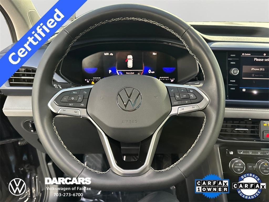 used 2024 Volkswagen Taos car, priced at $24,195