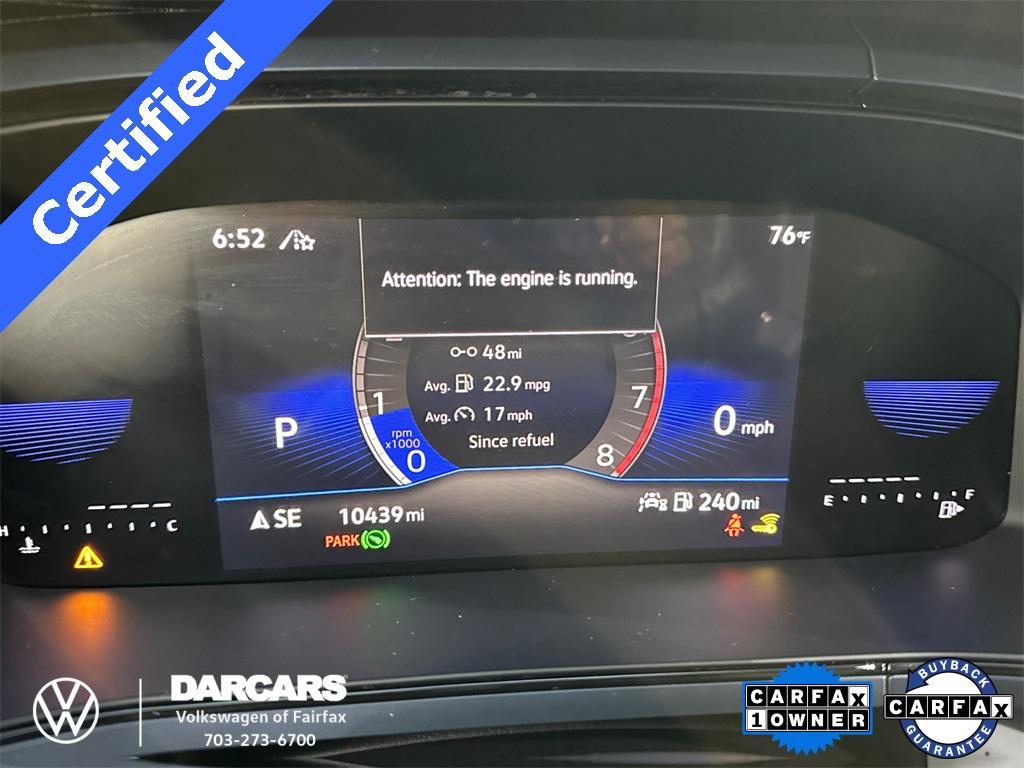 used 2024 Volkswagen Taos car, priced at $24,195