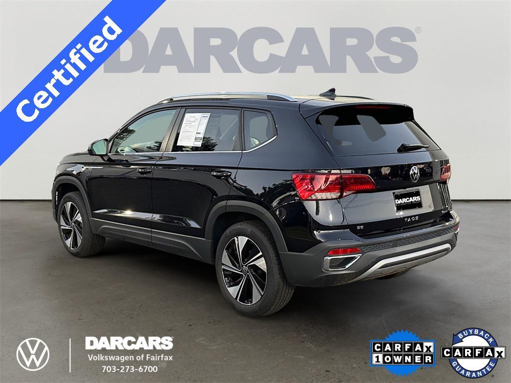 used 2024 Volkswagen Taos car, priced at $24,195