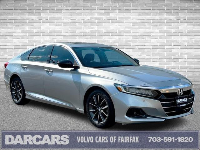 used 2021 Honda Accord car, priced at $19,823