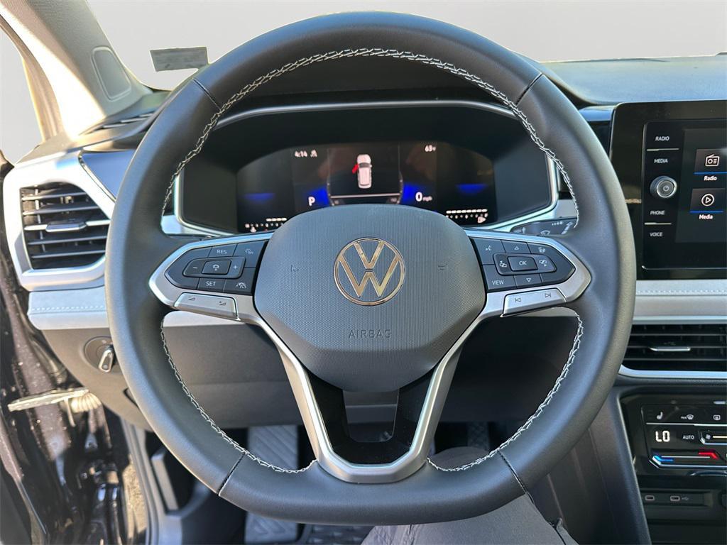 new 2025 Volkswagen Taos car, priced at $30,850