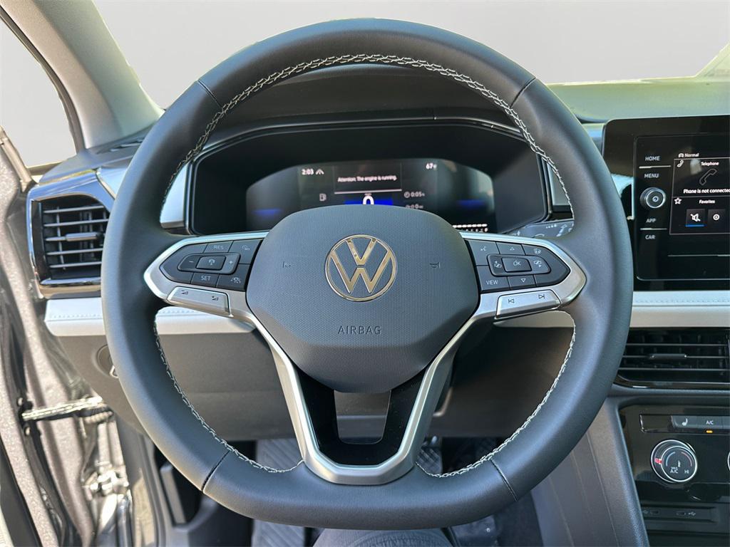 new 2025 Volkswagen Taos car, priced at $27,800