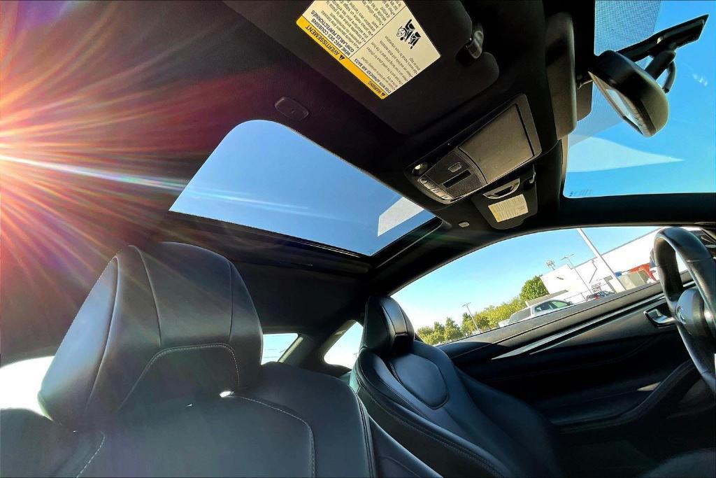 used 2017 INFINITI Q60 car, priced at $21,500