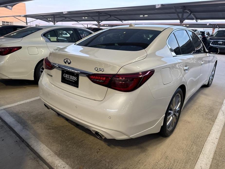 new 2024 INFINITI Q50 car, priced at $41,585