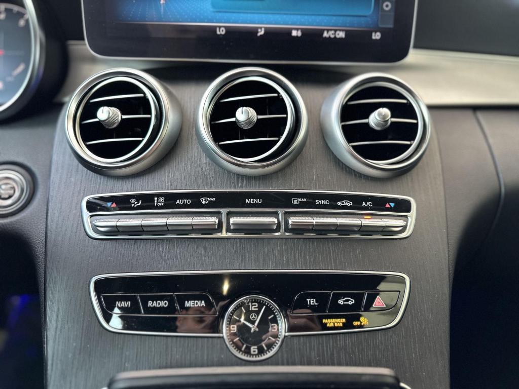 used 2022 Mercedes-Benz C-Class car, priced at $34,000