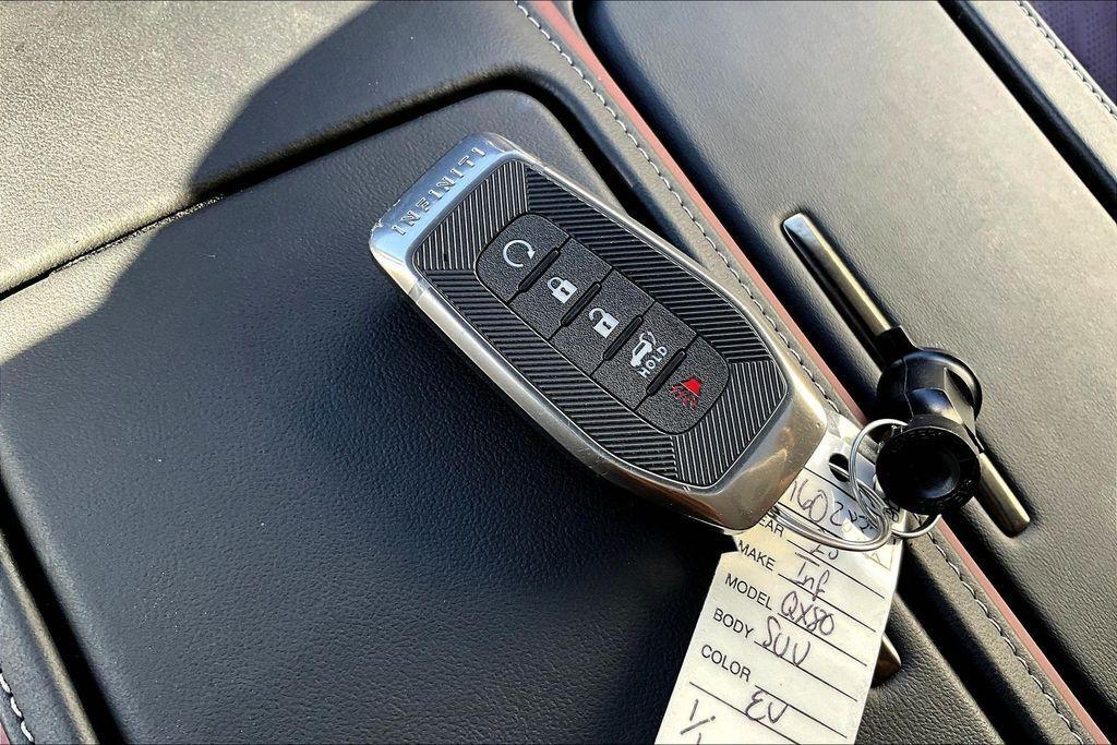 used 2025 INFINITI QX80 car, priced at $89,856