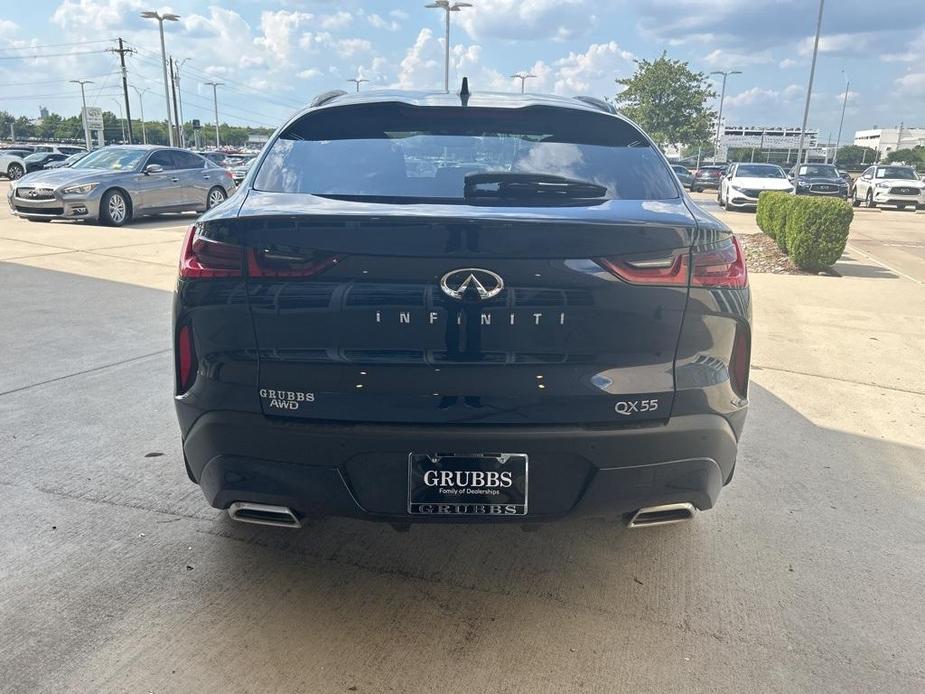 new 2024 INFINITI QX55 car, priced at $49,075