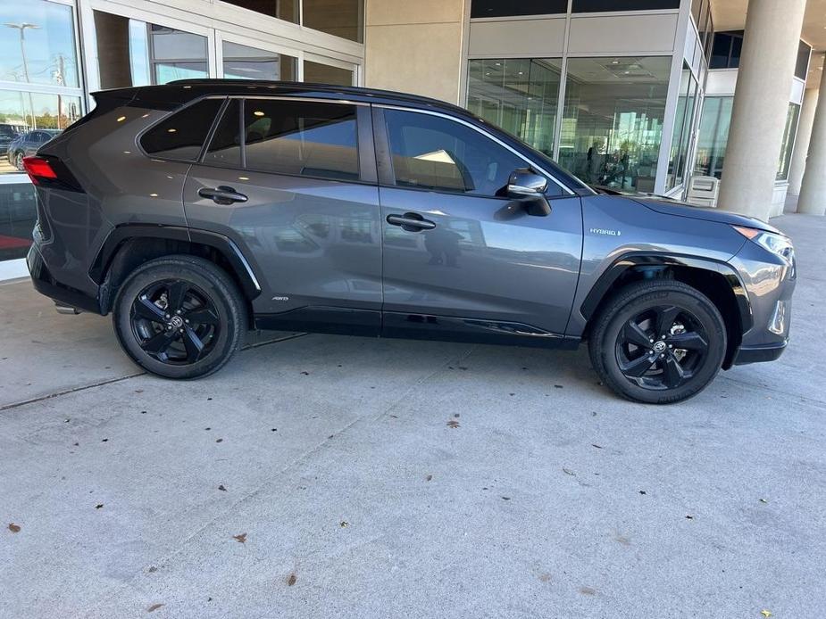 used 2021 Toyota RAV4 Hybrid car, priced at $32,000