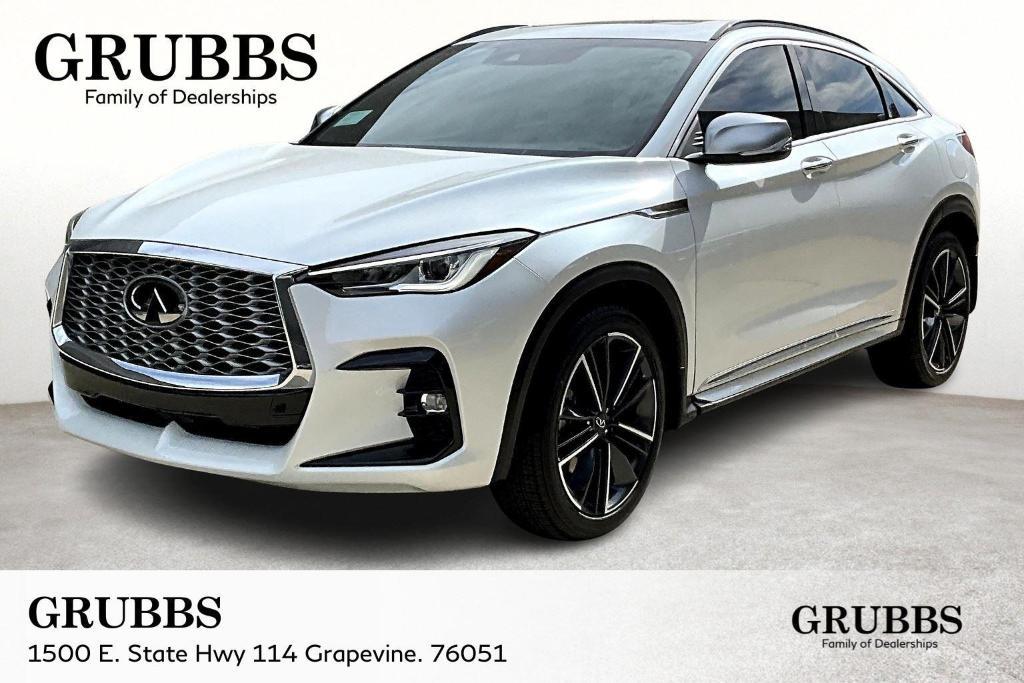 new 2025 INFINITI QX55 car, priced at $54,350
