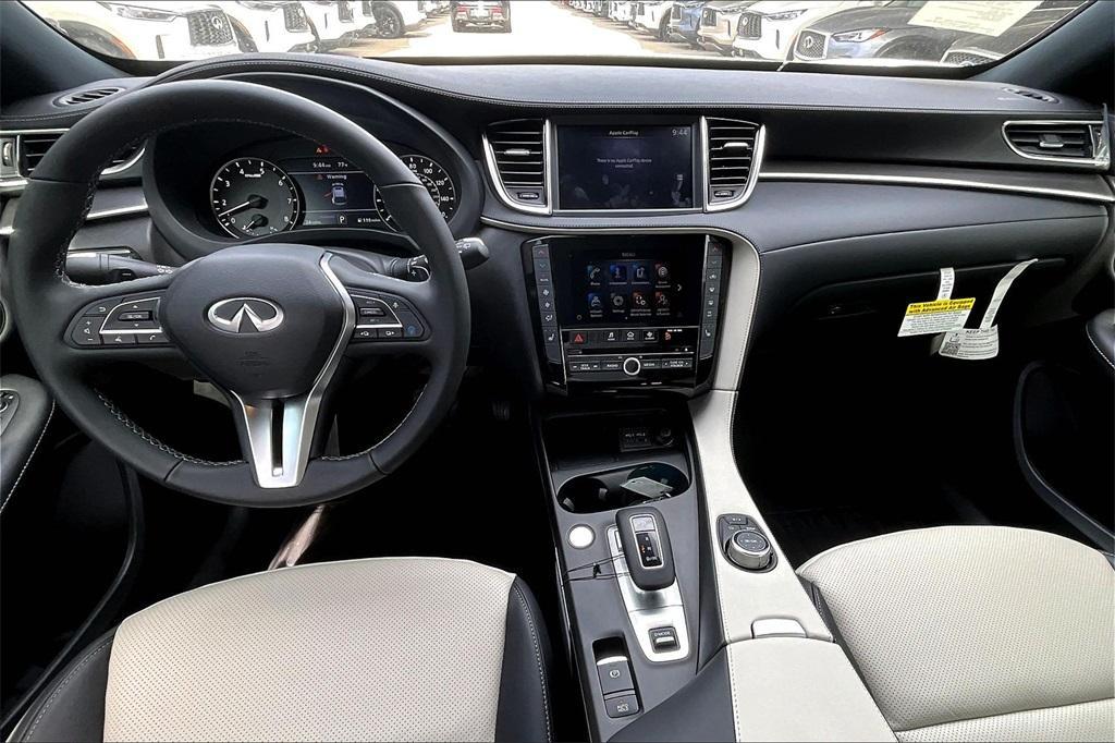 new 2025 INFINITI QX55 car, priced at $54,350