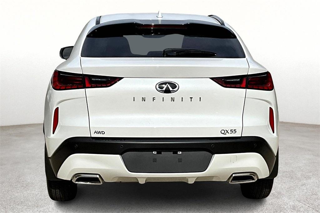 new 2025 INFINITI QX55 car, priced at $54,350