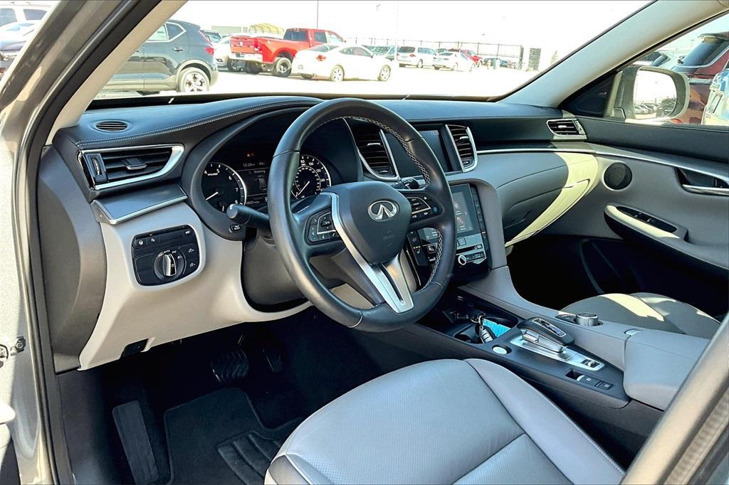 used 2024 INFINITI QX50 car, priced at $34,500