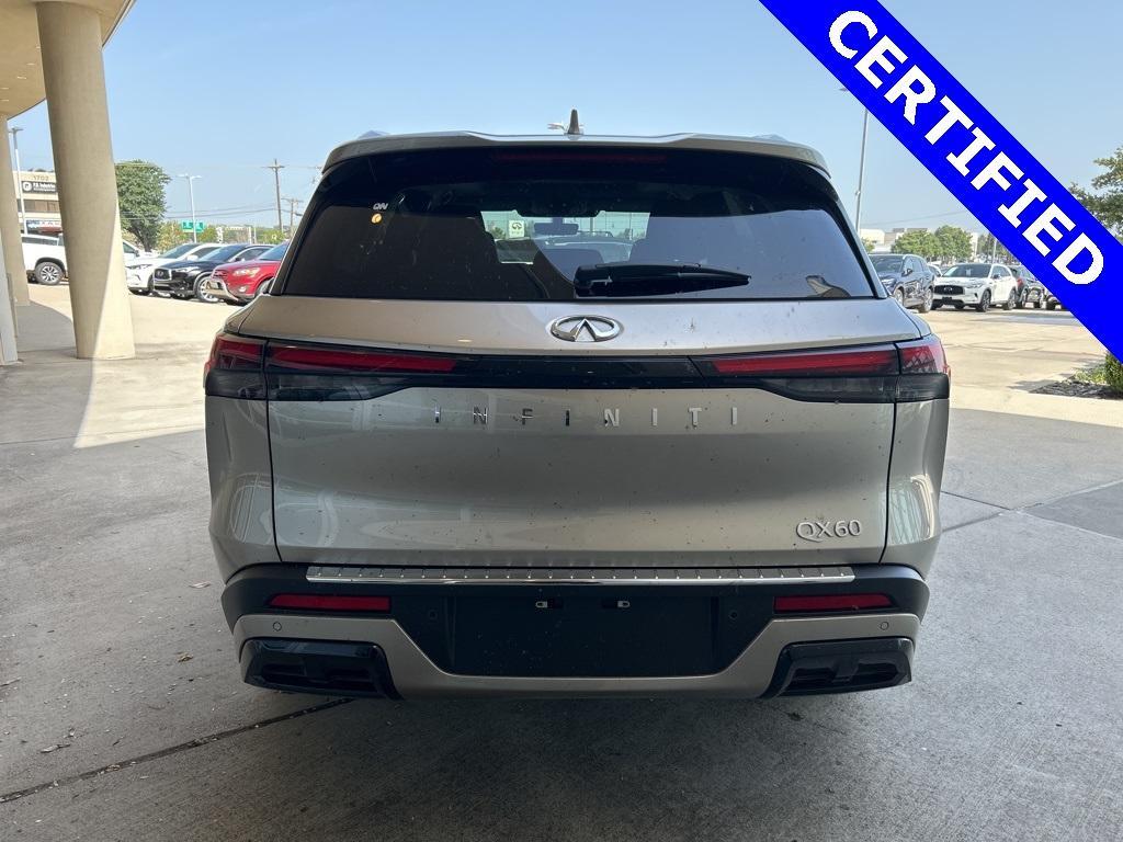 used 2025 INFINITI QX60 car, priced at $54,000