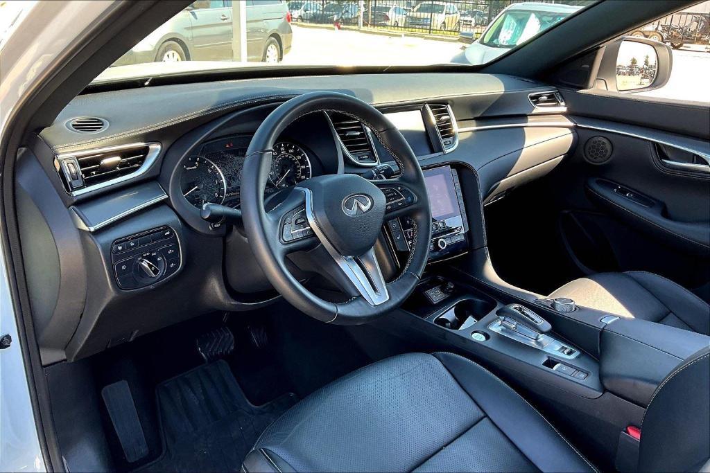 used 2025 INFINITI QX55 car, priced at $43,000
