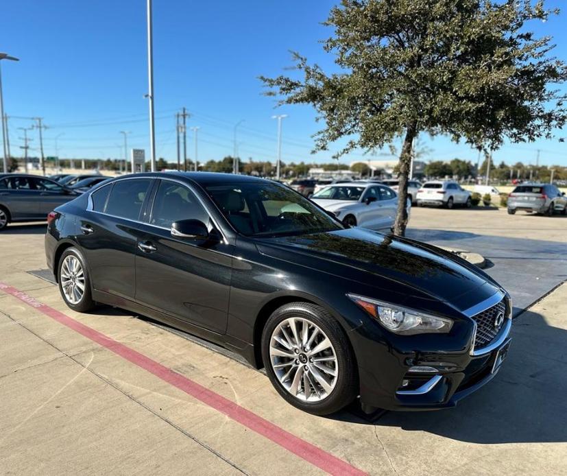 used 2021 INFINITI Q50 car, priced at $25,000