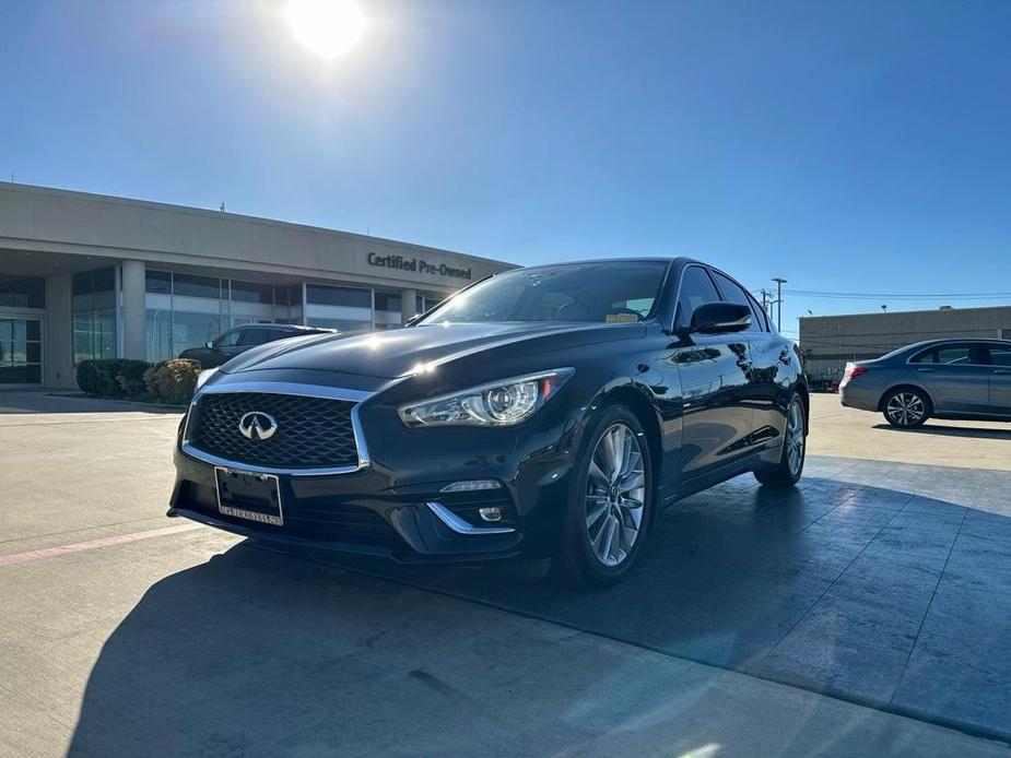 used 2021 INFINITI Q50 car, priced at $25,000