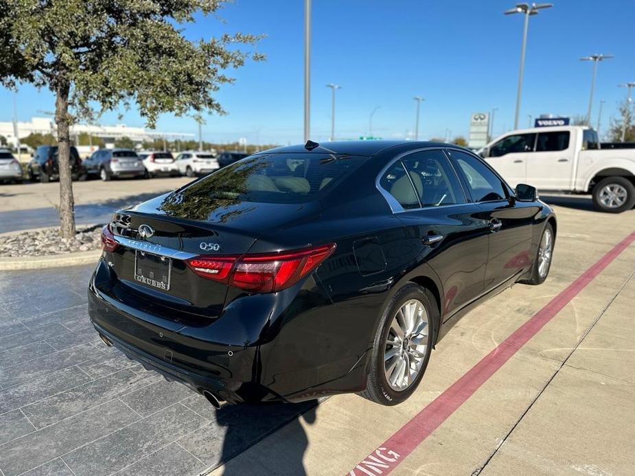 used 2021 INFINITI Q50 car, priced at $25,000