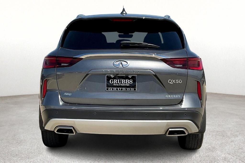 used 2025 INFINITI QX50 car, priced at $37,000