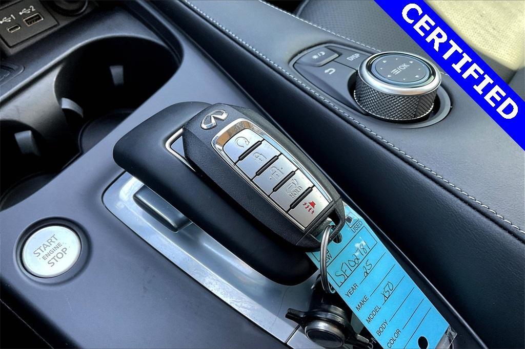 used 2025 INFINITI QX50 car, priced at $44,550