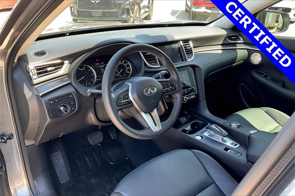 used 2025 INFINITI QX50 car, priced at $44,550