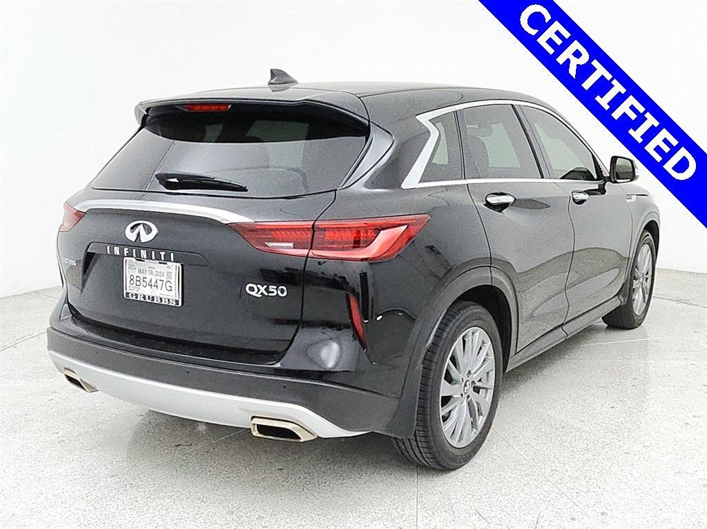 used 2023 INFINITI QX50 car, priced at $34,000