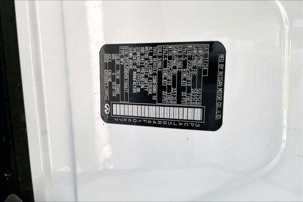 new 2025 INFINITI QX50 car, priced at $49,400