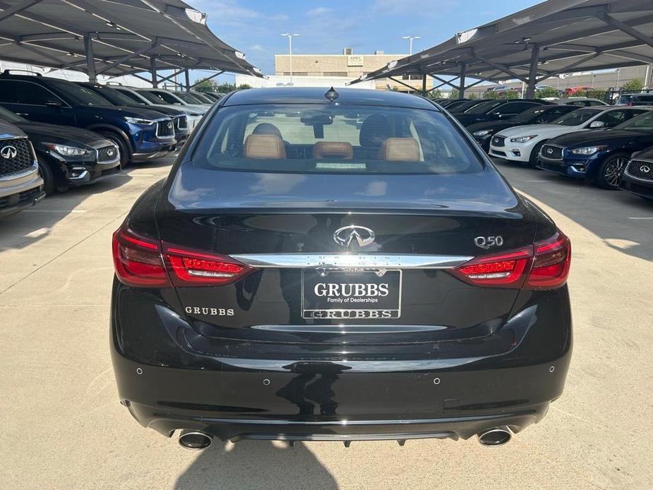 new 2024 INFINITI Q50 car, priced at $41,390