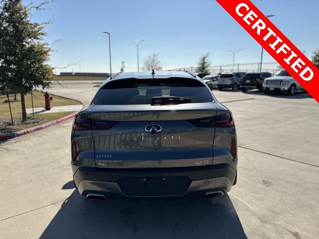 used 2023 INFINITI QX55 car, priced at $38,000