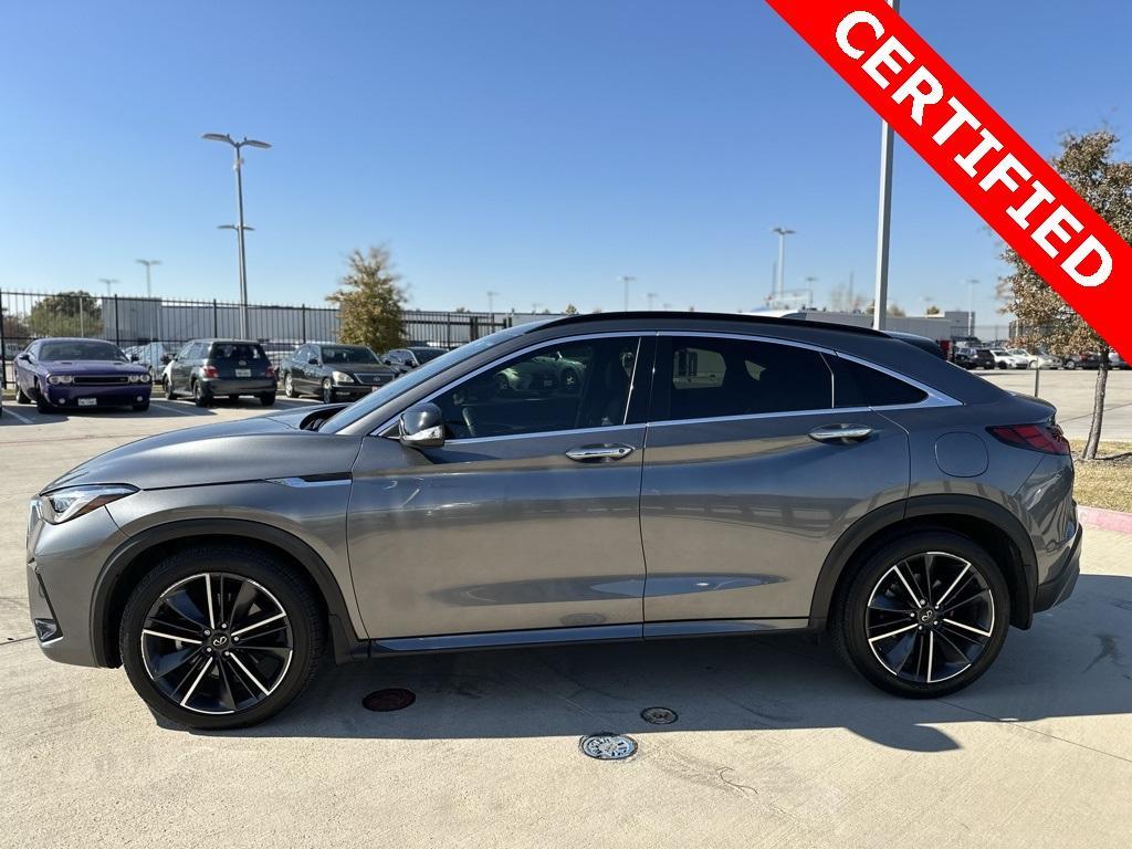 used 2023 INFINITI QX55 car, priced at $38,000