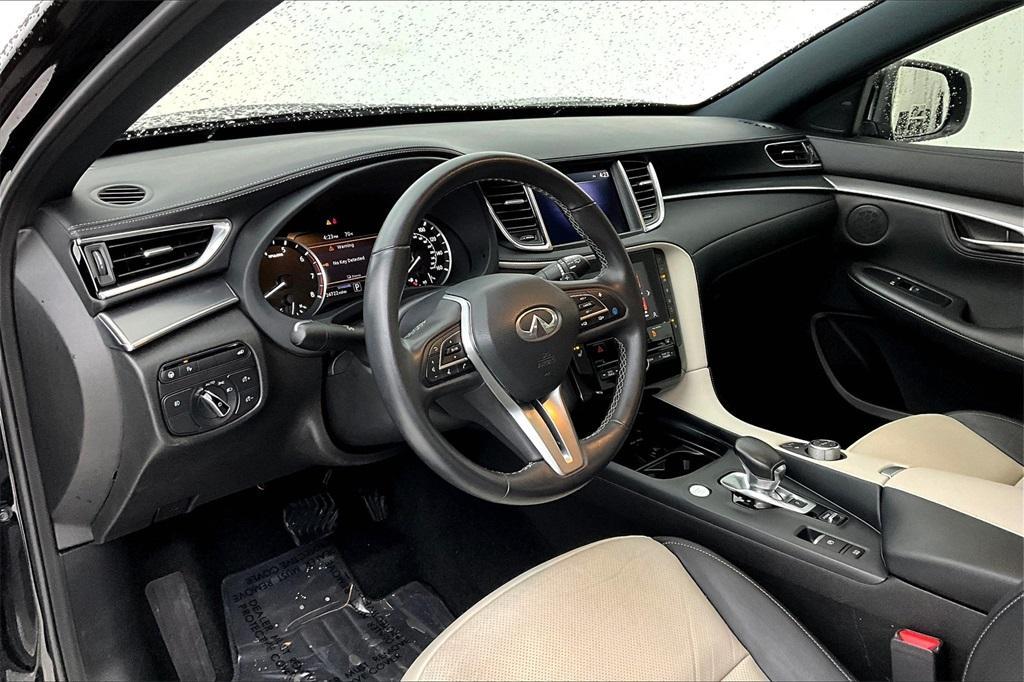 used 2023 INFINITI QX55 car, priced at $34,000