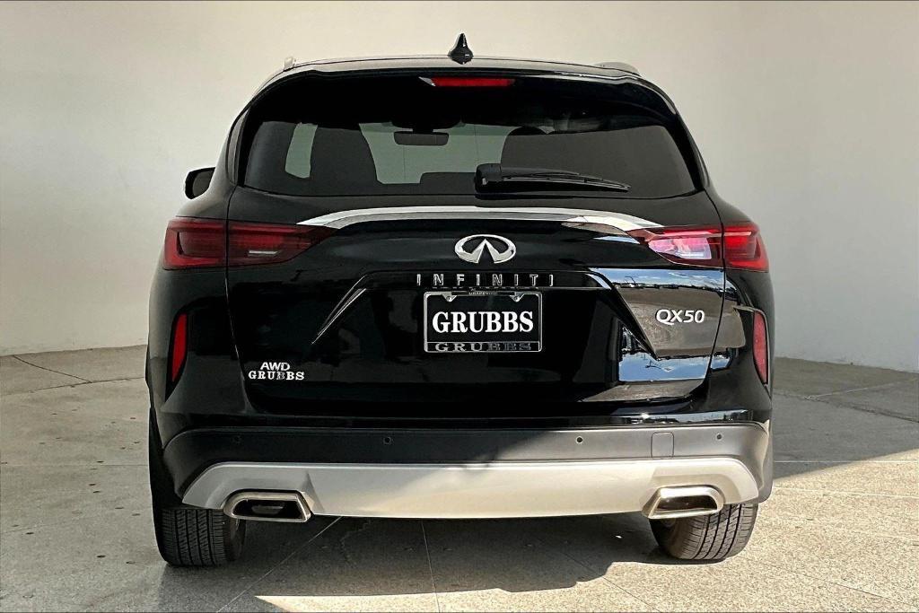 used 2025 INFINITI QX50 car, priced at $36,500