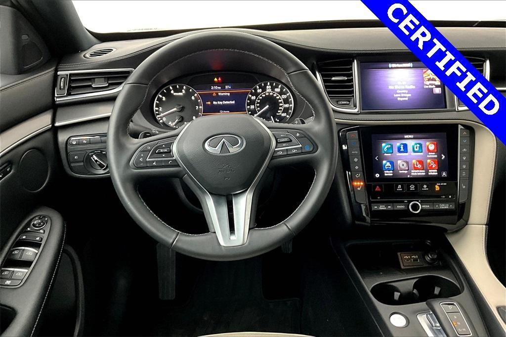 used 2025 INFINITI QX55 car, priced at $39,567