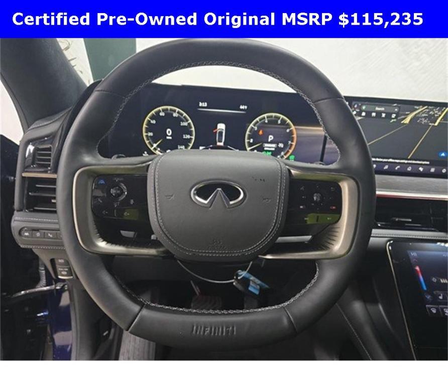 used 2025 INFINITI QX80 car, priced at $105,000