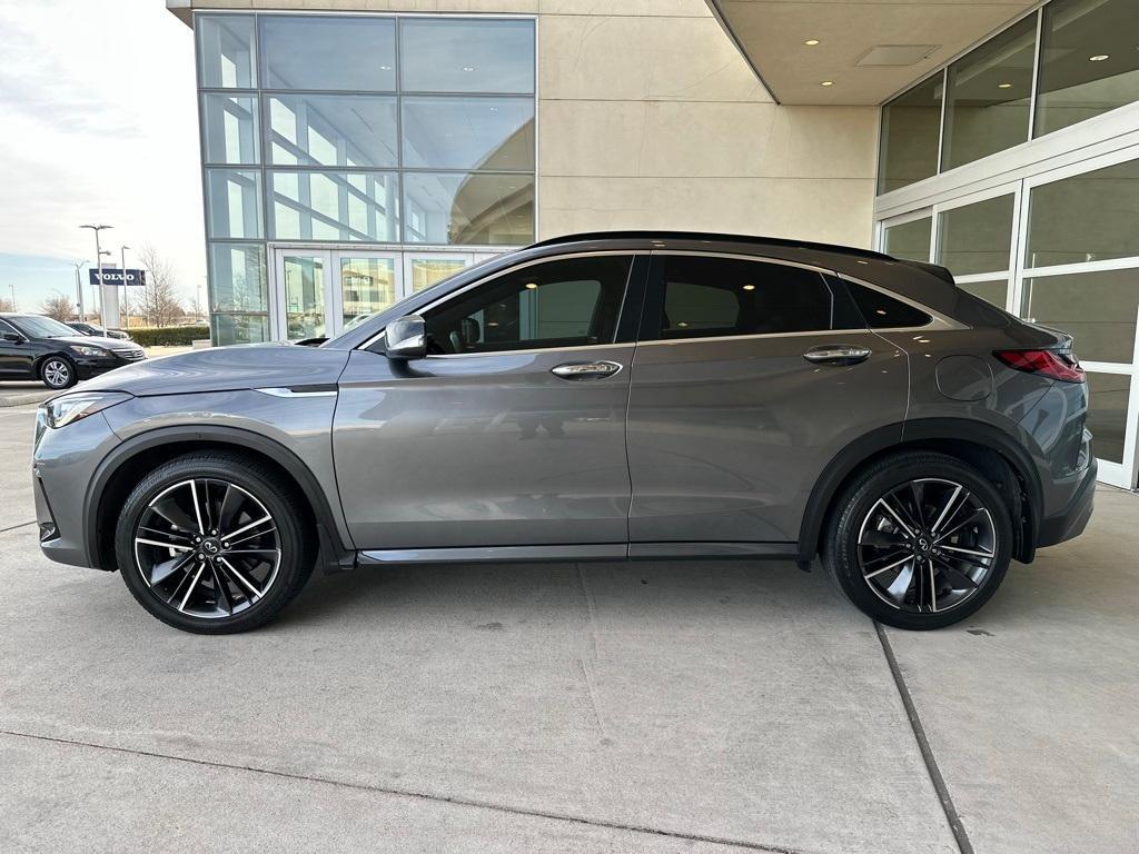 used 2023 INFINITI QX55 car, priced at $34,500