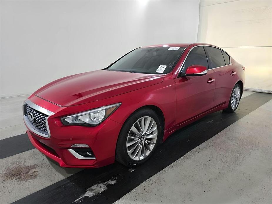 used 2021 INFINITI Q50 car, priced at $27,000