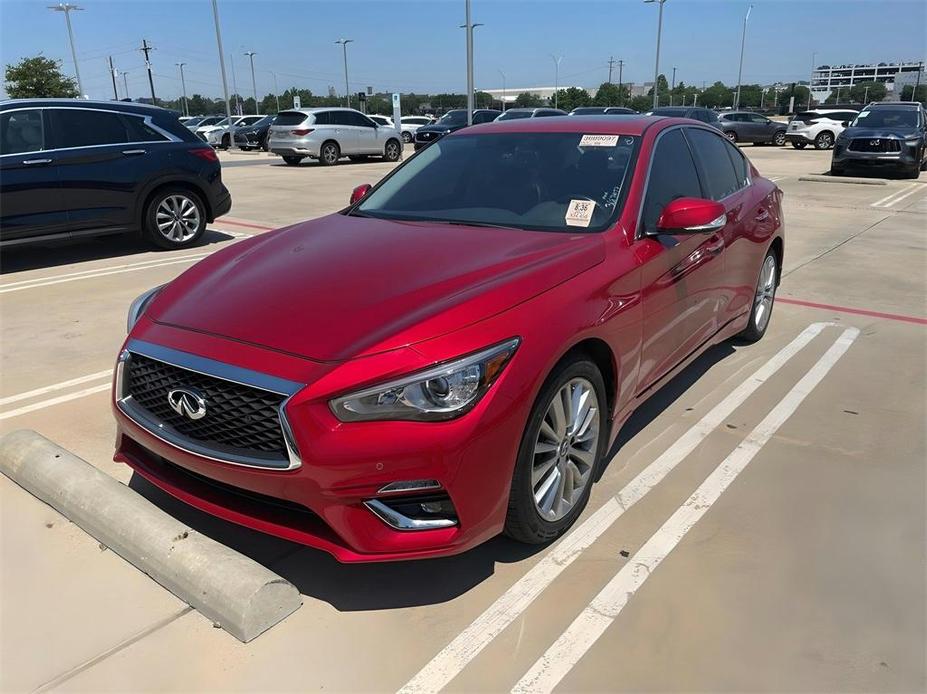 used 2021 INFINITI Q50 car, priced at $27,000