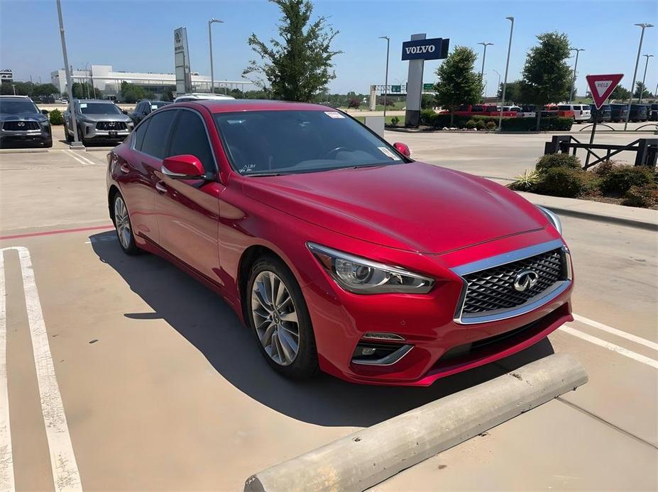 used 2021 INFINITI Q50 car, priced at $27,000