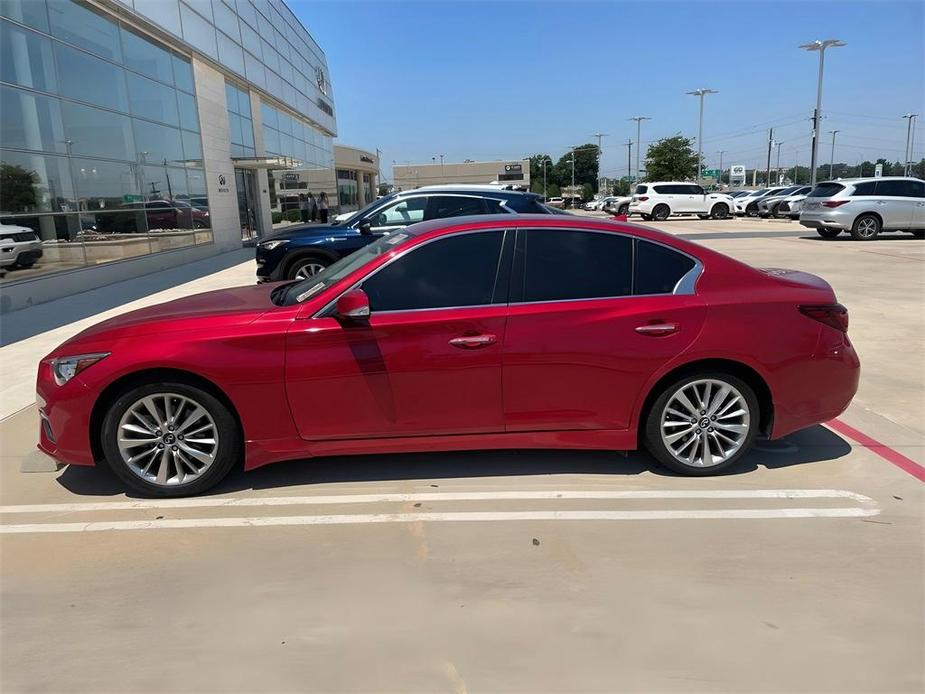 used 2021 INFINITI Q50 car, priced at $27,000