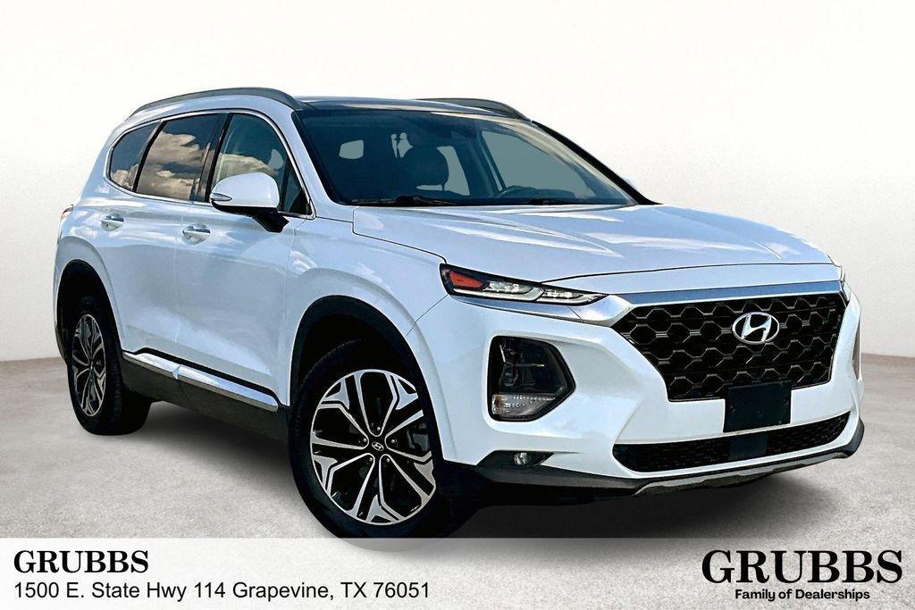 used 2019 Hyundai Santa Fe car, priced at $19,998