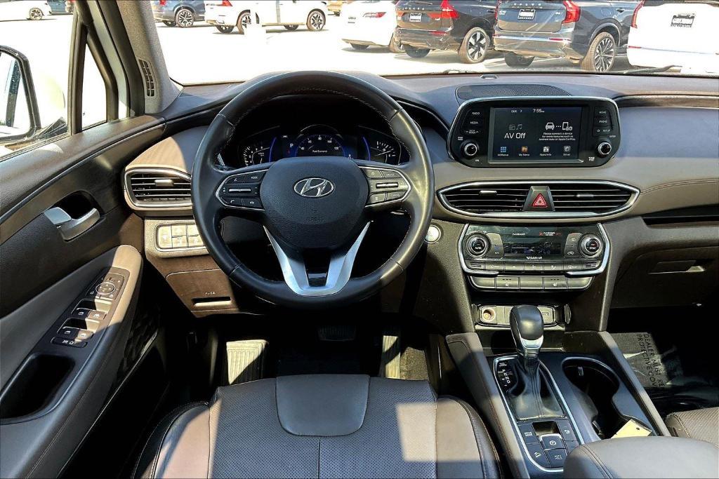 used 2019 Hyundai Santa Fe car, priced at $24,000