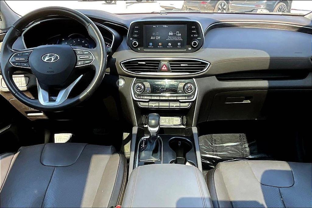 used 2019 Hyundai Santa Fe car, priced at $24,000