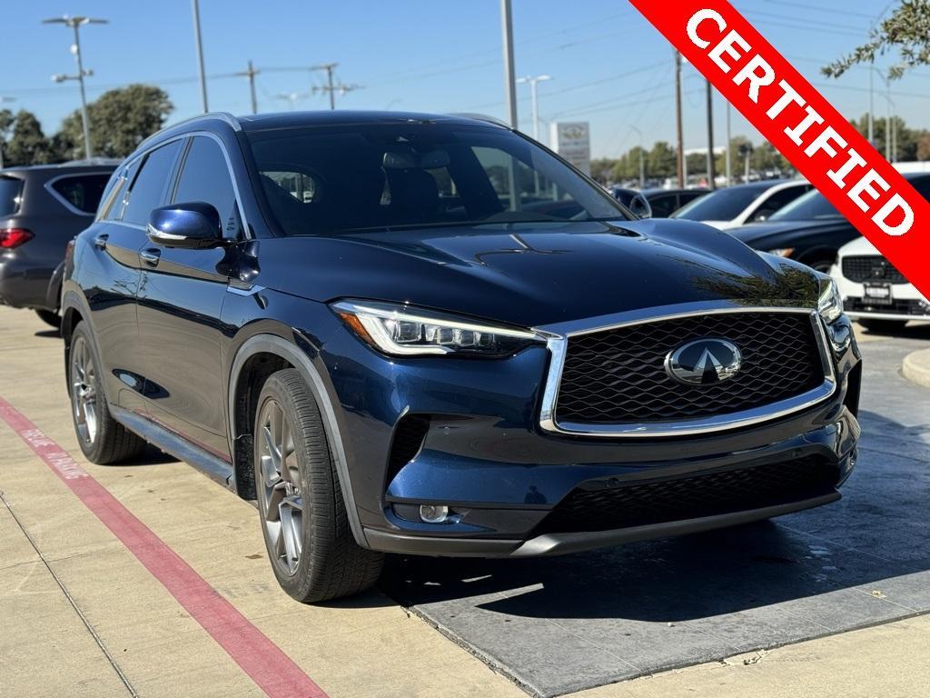 used 2021 INFINITI QX50 car, priced at $30,000