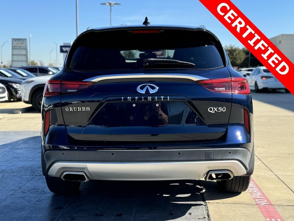 used 2021 INFINITI QX50 car, priced at $30,000