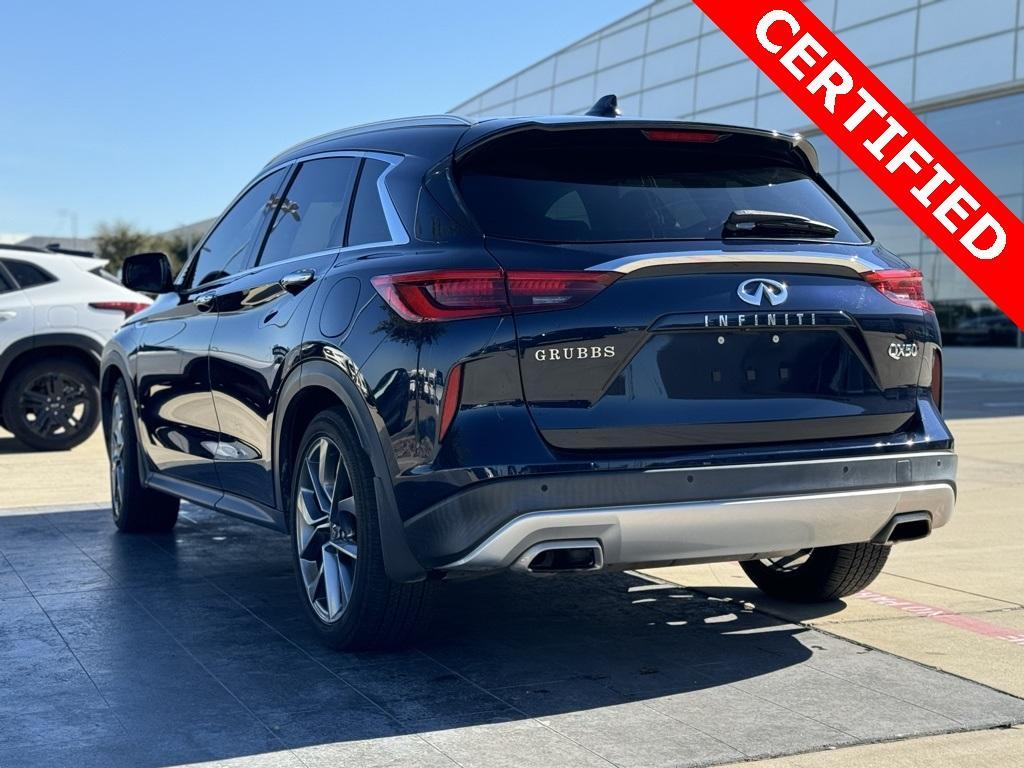 used 2021 INFINITI QX50 car, priced at $30,000